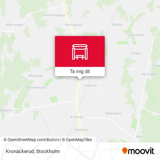 Kronäckerud karta