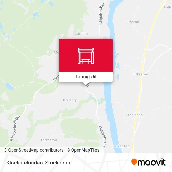 Klockarelunden karta