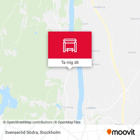 Svenseröd Södra karta