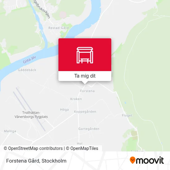 Forstena Gård karta