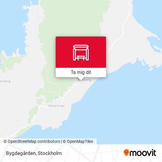Bygdegården karta
