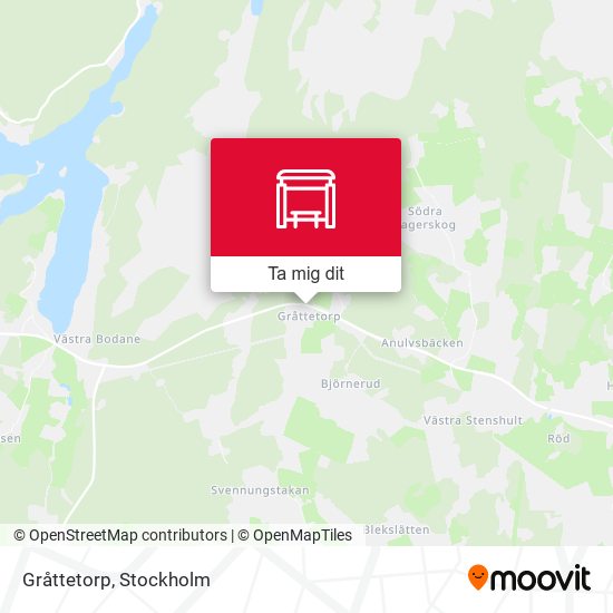 Gråttetorp karta