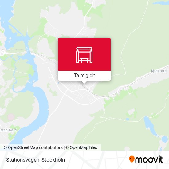 Stationsvägen karta
