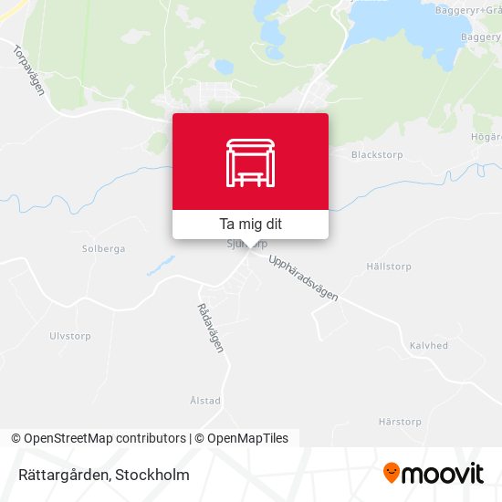 Rättargården karta