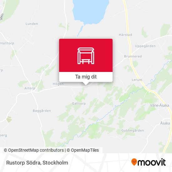 Rustorp Södra karta