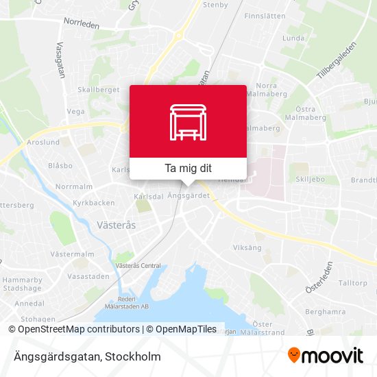 Ängsgärdsgatan karta