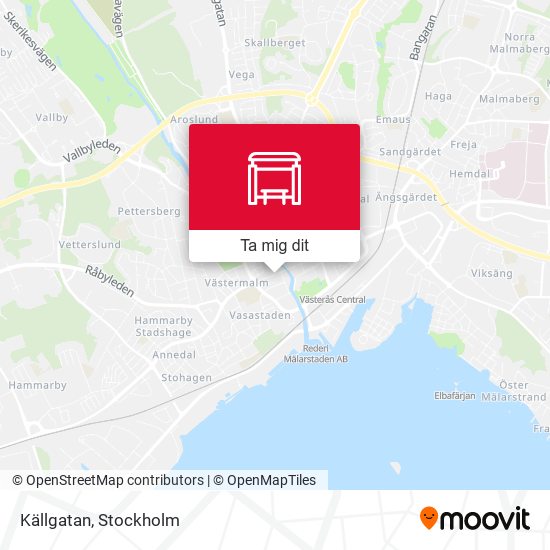 Källgatan karta