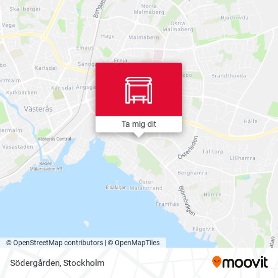 Södergården karta