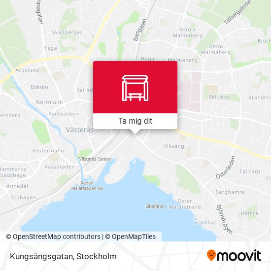 Kungsängsgatan karta