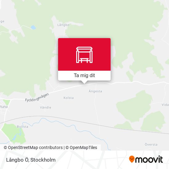 Långbo Ö karta