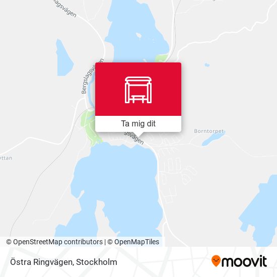 Östra Ringvägen karta