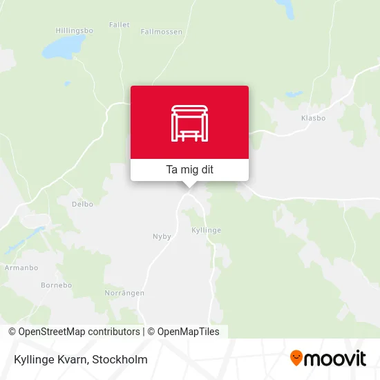 Kyllinge Kvarn karta