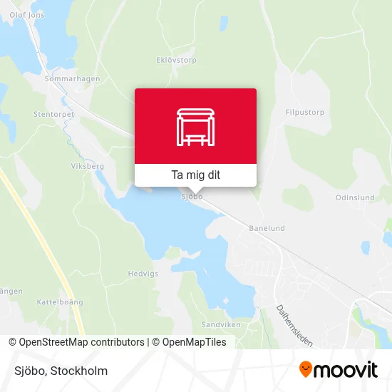 Sjöbo karta