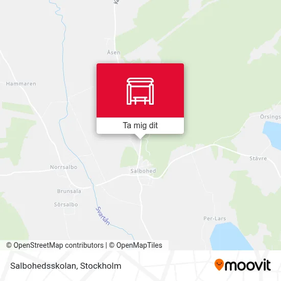 Salbohedsskolan karta