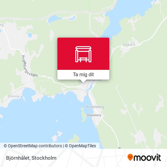 Björnhålet karta