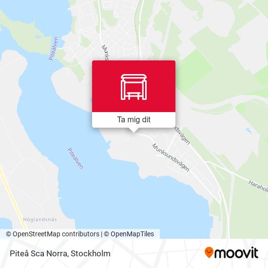 Piteå Sca Norra karta