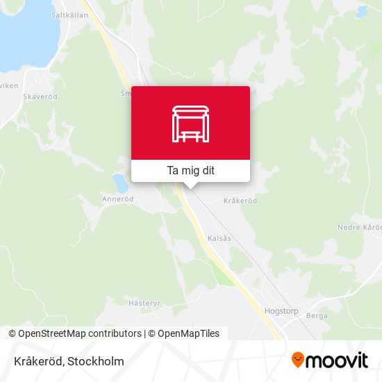 Kråkeröd karta