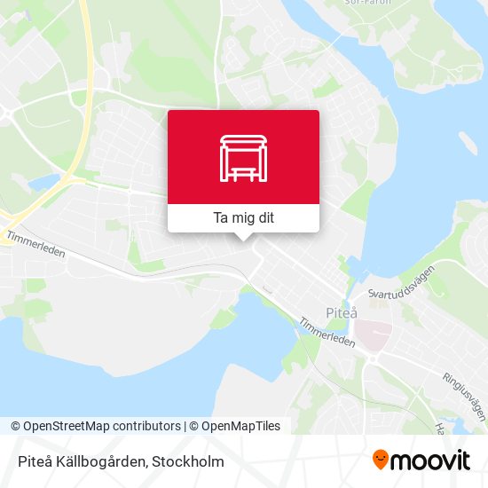 Piteå Källbogården karta