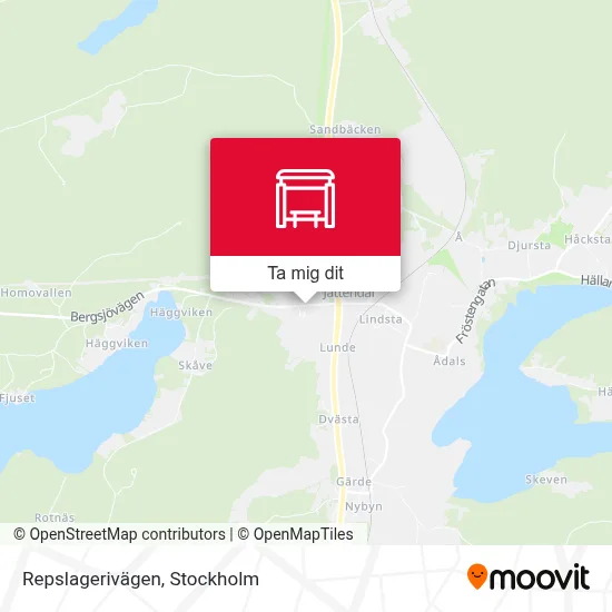 Repslagerivägen karta