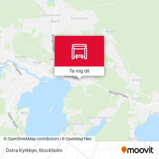 Östra Kyrkbyn karta