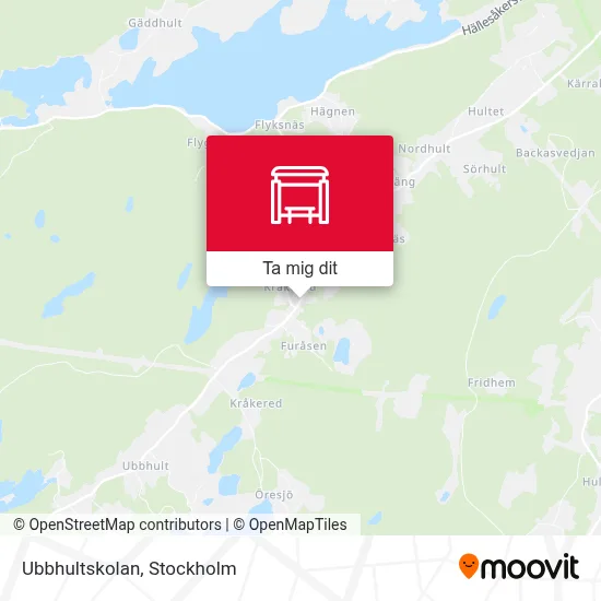 Ubbhultskolan karta