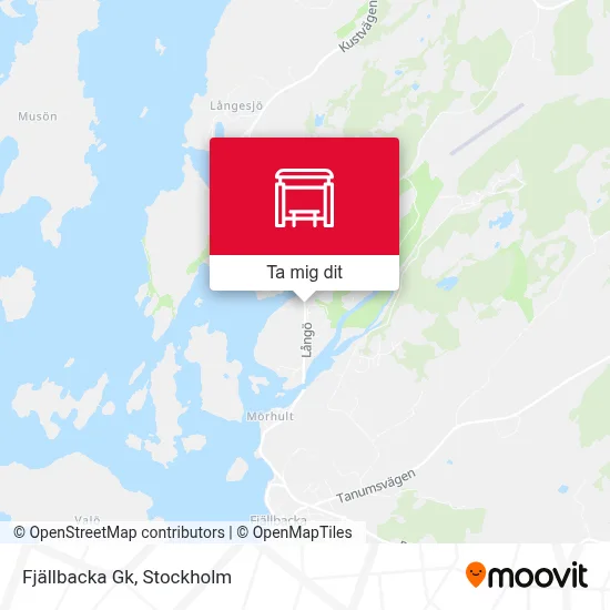 Fjällbacka Gk karta