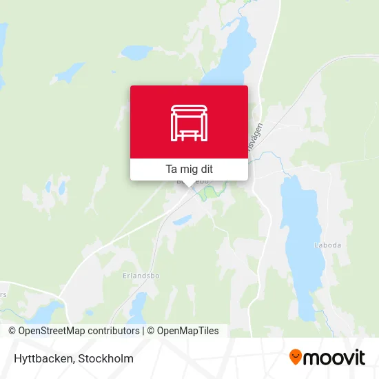 Hyttbacken karta
