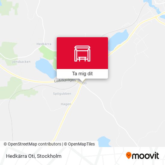 Hedkärra Oti karta