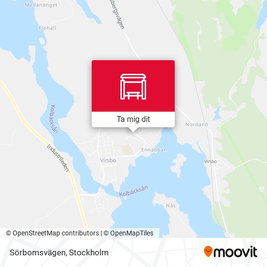 Sörbomsvägen karta
