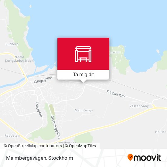 Malmbergavägen karta