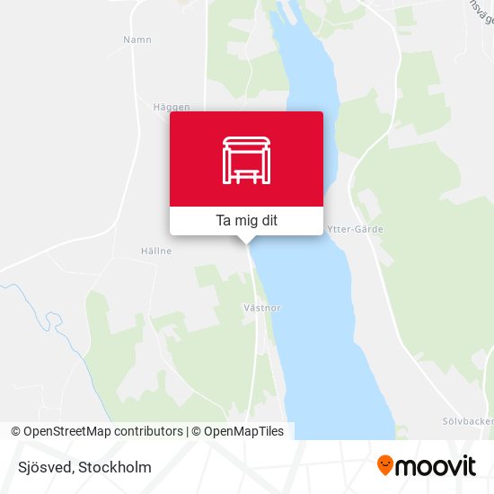 Sjösved karta
