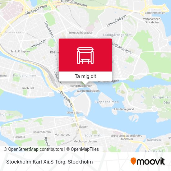 Stockholm Karl Xii:S Torg karta