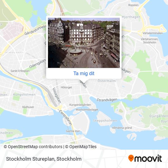 Stockholm Stureplan karta