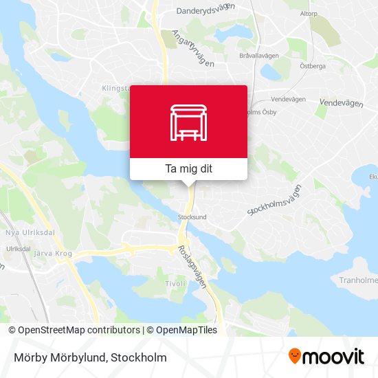 Mörby Mörbylund karta