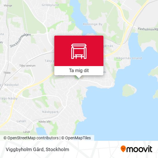 Viggbyholm Gård karta