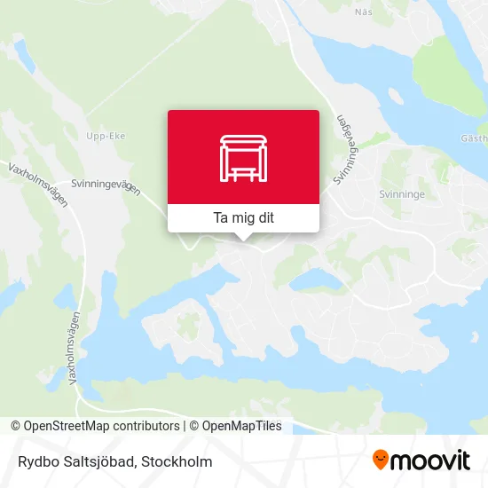Rydbo Saltsjöbad karta