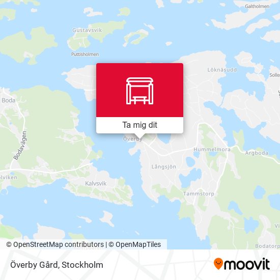 Överby Gård karta