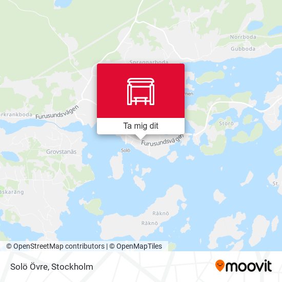 Solö Övre karta