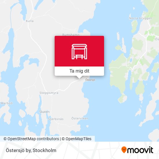 Östersjö by karta