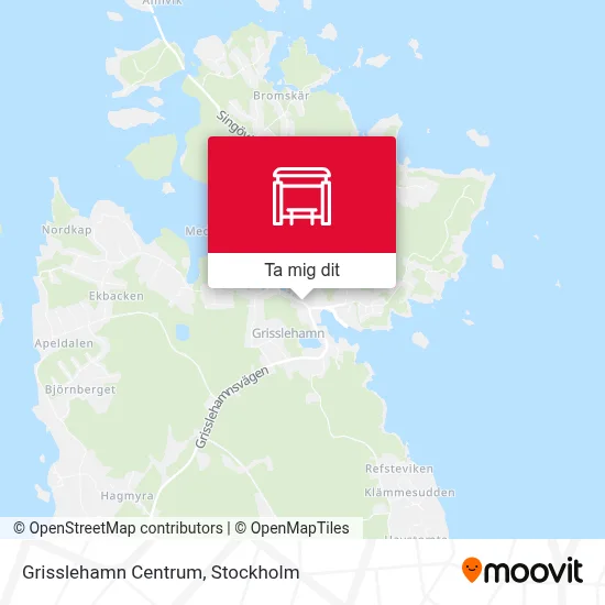 Grisslehamn Centrum karta