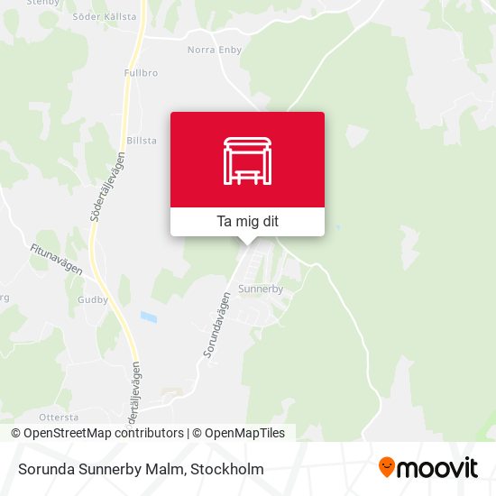 Sorunda Sunnerby Malm karta