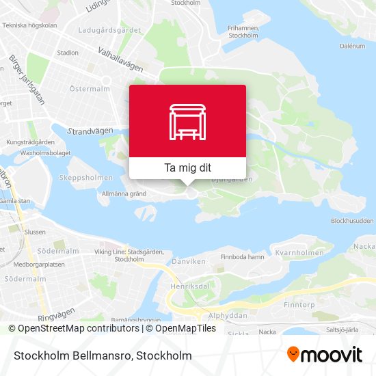 Stockholm Bellmansro karta