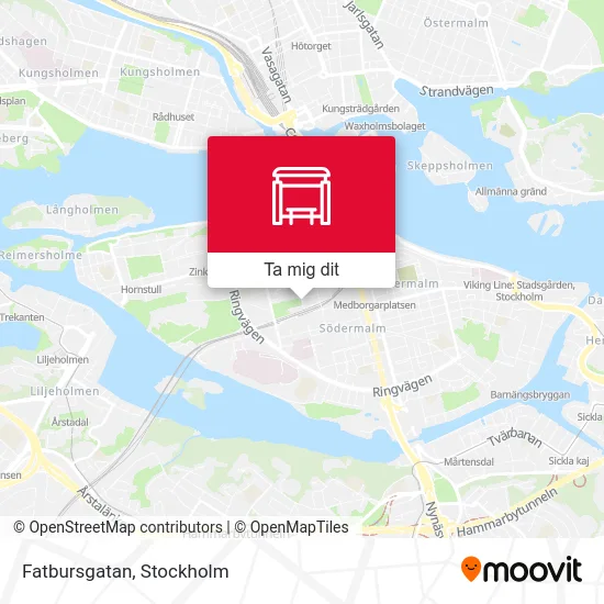 Fatbursgatan karta