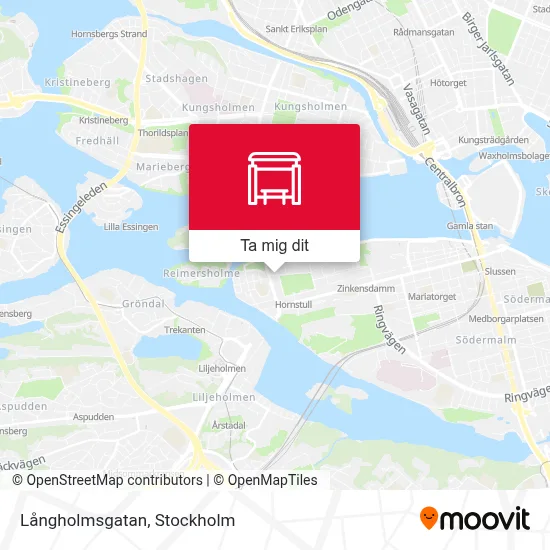 Långholmsgatan karta
