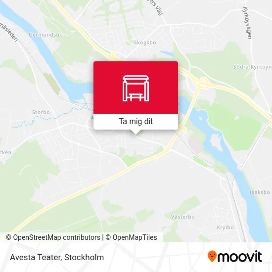 Avesta Teater karta