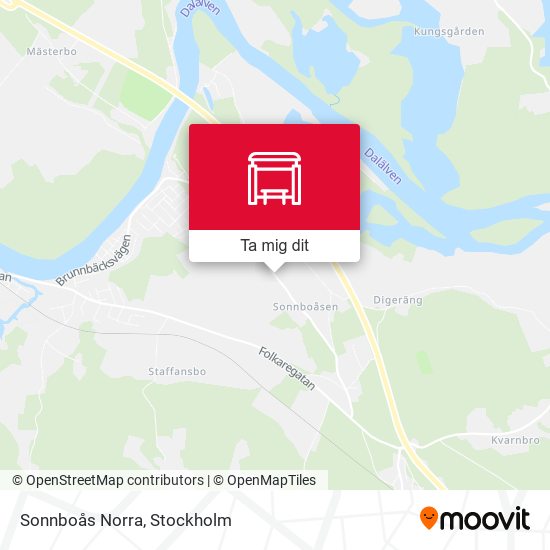 Sonnboås Norra karta