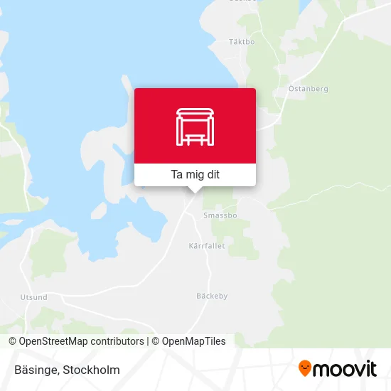 Bäsinge karta
