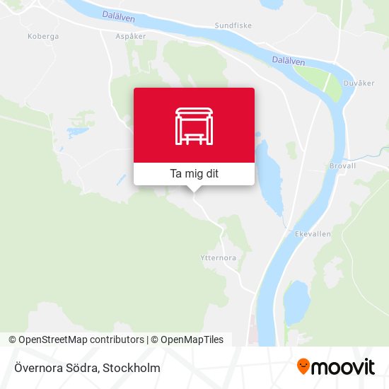 Övernora Södra karta