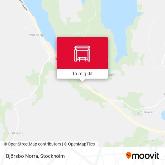 Björsbo Norra karta