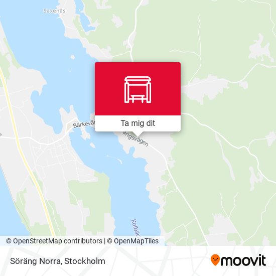 Söräng Norra karta